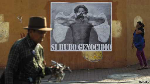Mais de 1.700 ixis foram assassinados durante guerra civil na Guatemala