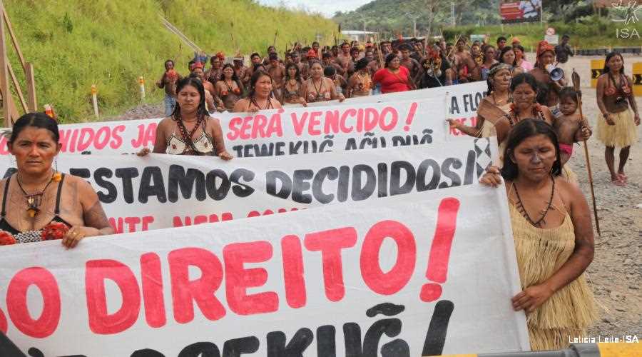 Protesto dos Munduruku