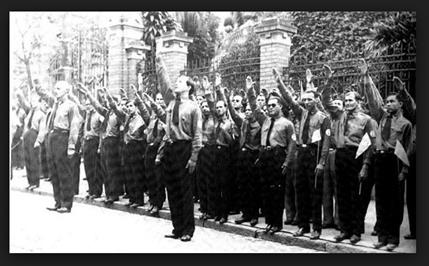 Nazifascistas brasileiros dos anos 1930, os integralistas também batiam em militantes de partidos