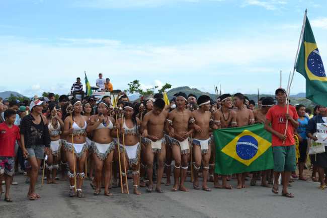 Mobilização em Roraima. Foto: Ascom/CIR