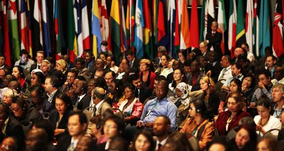 Encerramento da III Conferência Global sobre Trabalho Infantil, realizada em Brasília: 154 países presentes, reunindo mais de 1.300 pessoas. Foto: Divulgação/OIT