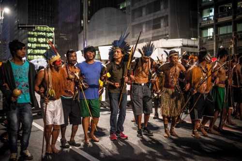 protesto_indigena sp 2 - Foto - Drago (SelvaSP)