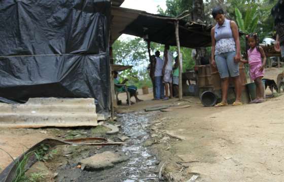Comunidade do quilombo não tem energia elétrica e saneamento básico