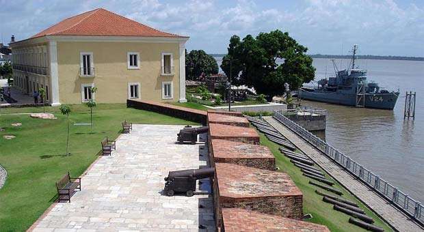 Forte do Castelo, em Belém do Pará: as ossadas foram descobertas em 2201, durante a reforma na antiga cisterna do edifício