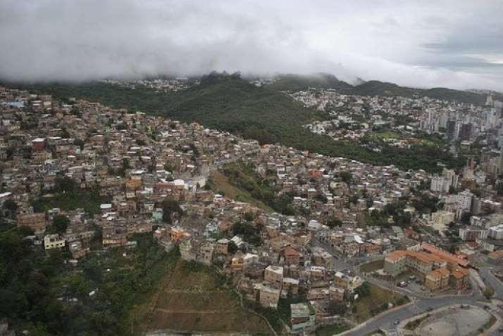 Aglomerado da Serra, em Belo Horizonte (Amadeu Barbosa/Hoje em Dia)