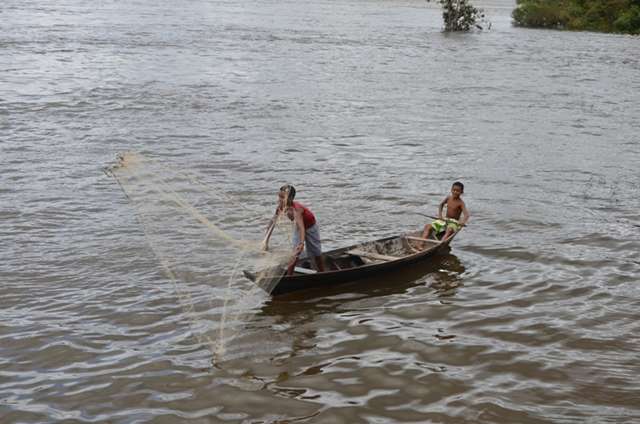 O rio Trombetas é um afluente da margem esquerda do rio Amazonas, no Pará. Foto: Emmanuel de Almeida Farias Júnior