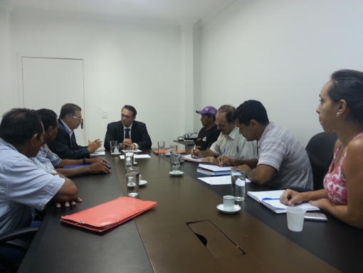 Reunião realizada na sede da Defensoria Pública do Estado na última sexta-feira (DP/MS)