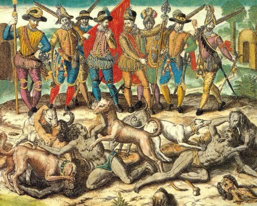 Cães devoram índios acusados de sodomia no século 16