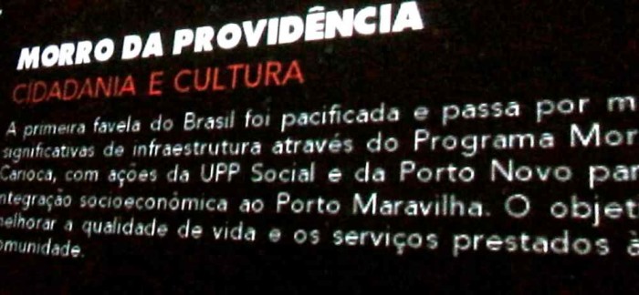 Morro da Providencia - poster do Porto