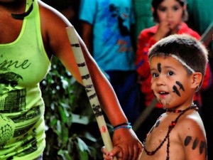 Índios da Reserva Terra Indígena Mangueirinha. Foto: Daniel Jaeger Vendruscolo / Arquivo pessoal 