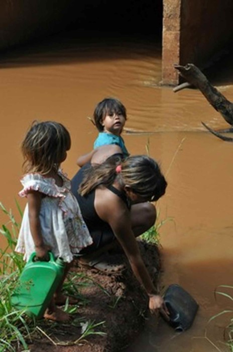 Em recurso contra ação do MPF, governo federal alegou que indígenas estão em área com "acesso a água potável". Foto: MPF MS