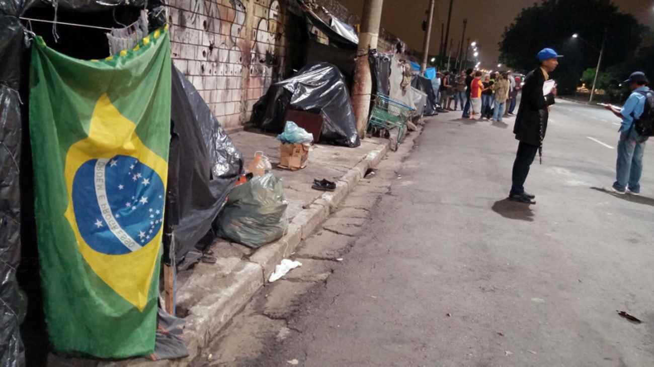 Favela do Cimento, no bairro do Belenzinho, zona leste de São Paulo. Foto: Fausto Salvadori