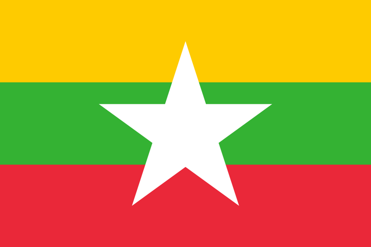 mianmar bandeira