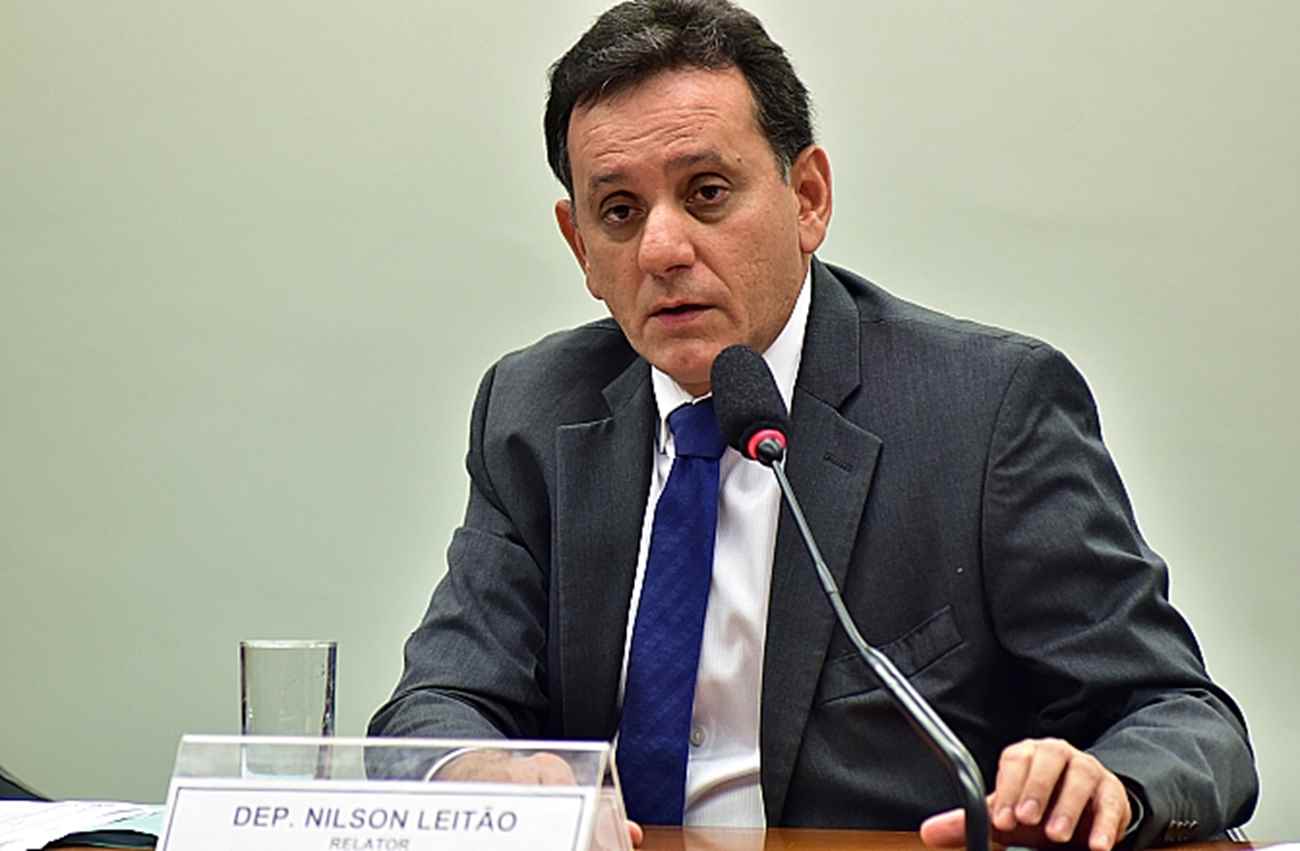 O relator da CPI, Nilson Leitão (PSDB-MT) é investigado pelo STF. Foto: Zeca Ribeiro/Câmara dos Deputados