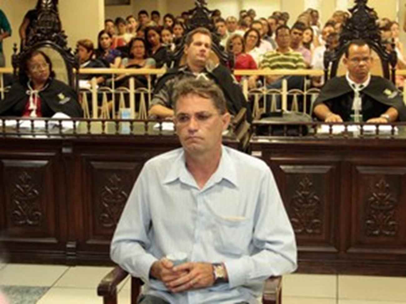 Regivaldo Galvão, também apontado como mandante do crime, foi julgado em 2010, mas recorreu e responde em liberdade (Foto: Elivaldo Pamplona / O Liberal)