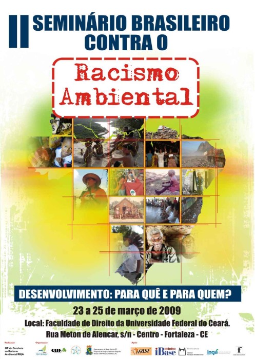 RACISMO AMBIENTAL CARTAZ
