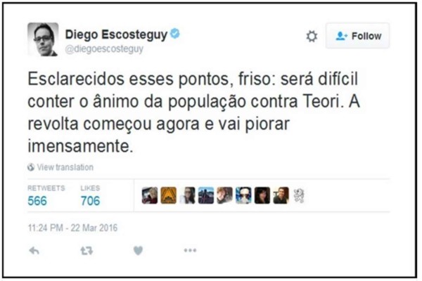 teori ameaca rede