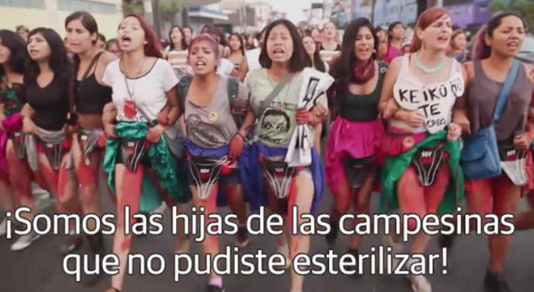Mujeres en Suecia se solidarizan con esterilizadas en Perú 