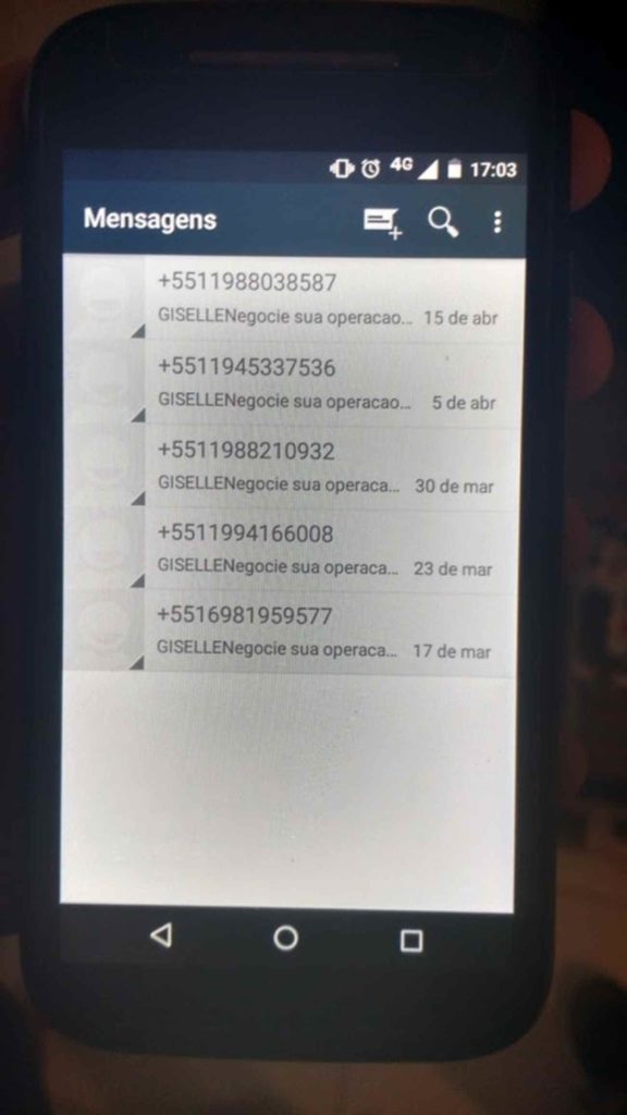 Giselle Rodrigues tem sido assediada pelo Banco do Brasil para quitar uma dívida que não é sua. Foto: Jessica Mota/Agência Pública